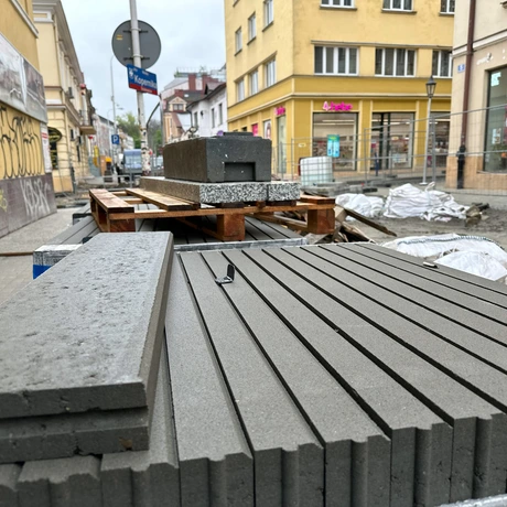 Przebudowa ul. Grunwaldzkiej [kwiecień 2024] - fot 8
